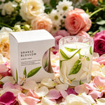Scented Soy Wax Candle 60-Hour Burn in Matte Glass Jar