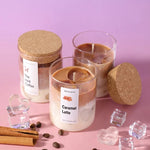 Handmade Soy Wax Jelly Scented Candle Assorted Latte Fragrances