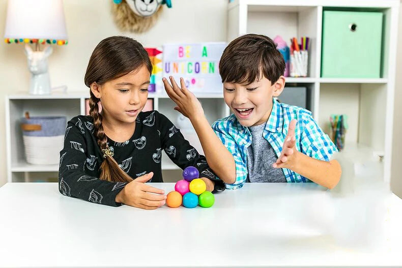Kids Toys Stick Wall Ball Stress Relief Toys Sticky Squash Ball Globbles Decompression Toy Sticky Target Ball Catch Throw Ball