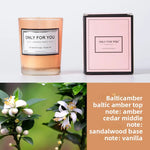 Scented Soy Wax Aromatherapy Candle in Small Glass Jar