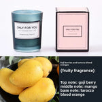 Scented Soy Wax Aromatherapy Candle in Small Glass Jar