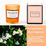 Scented Soy Wax Aromatherapy Candle in Small Glass Jar