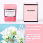 Scented Soy Wax Aromatherapy Candle in Small Glass Jar
