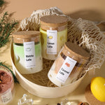 Handmade Soy Wax Jelly Scented Candle Assorted Latte Fragrances