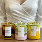 Handmade Soy Wax Jelly Scented Candle Assorted Latte Fragrances