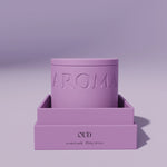 Round Crystal Infused Soy Wax Scented Candle Gift Box