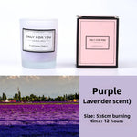 Scented Soy Wax Aromatherapy Candle in Small Glass Jar