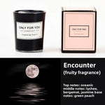 Scented Soy Wax Aromatherapy Candle in Small Glass Jar