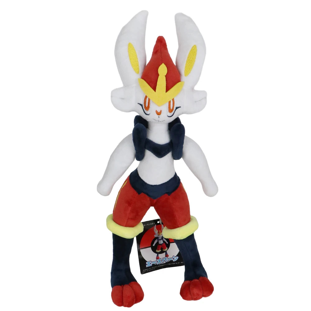 Scorbunny Evolution Raboot Plush Toys Stuffed Doll Throw Pillow  Home Decoration Kawaii Rabbit Christmas Gift for Kids Friends