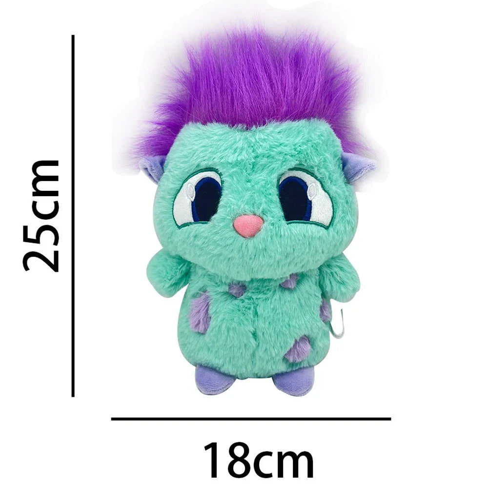 2pcs New 25cm Bibble Plush Toys Cute Soft Stuffed Anime Home Room Decor Peluche Dolls For Kid Birthday Gift