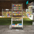 Mobile Folding  Trolley One Second  Night Market Stall Special Float Promotional Display Stand