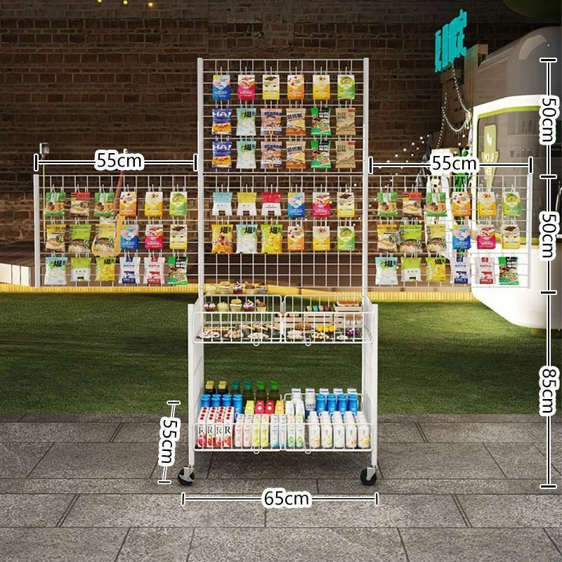 Mobile Folding  Trolley One Second  Night Market Stall Special Float Promotional Display Stand