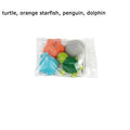 Pool Party Glowing Toys Bath Time Funny Bathtub Toy Water Sensor Luminous LED Ocean Animal Water Floating Toy For Baby Infant