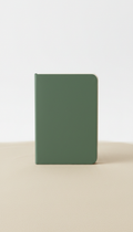 Sage Rounded-Edge Notebook
