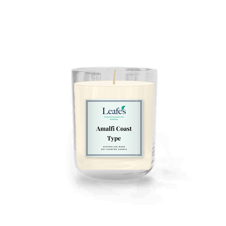 Coastal Lemon & Sea Salt Scented Candle